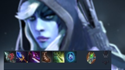 Yorumirin on Drow Ranger in a match.  Damage: 42984 Networth: 31878