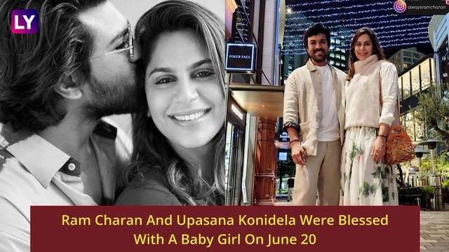Ram Charan And Upasana Kamineni Konidela Make First Appearance With Their Baby Girl Outside Hospital