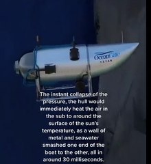 Video recrea cómo fue la “implosión catastrófica” del sumergible Titán 