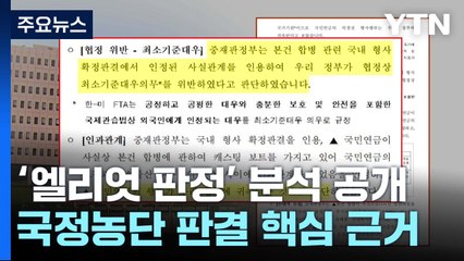 '1,300억' 결정타 된 '국정농단 판결'...정부, 불복 고심 / YTN