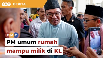 PM umum rumah mampu milik ‘Kejiranan Madani’ di KL