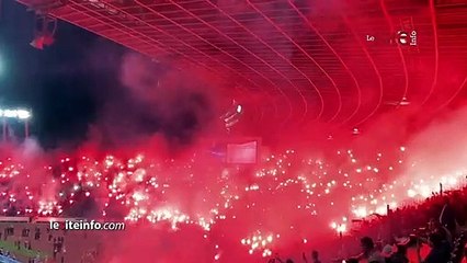 كراكاج خيالي ومشهد أكثر من رائع لجماهير الجيش الملكي أمام الرجاء البيضاوي