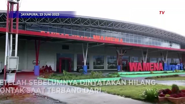 Penampakan Pesawat SAM Air Ditemukan Terbakar di Hutan Usai Hilang Kontak