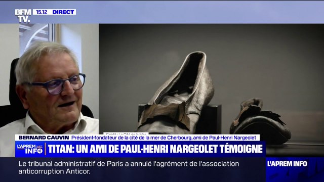 Il est chez lui dans les fonds marins : Bernard Cauvin, président de la Cité de la mer de Cherbourg, partage un souvenir de son ami Paul-Henri Nargeolet