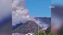 Incendie de forêt à Marmaris