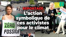 Greta Thunberg et des militants écologistes investissent la place de la République, contre le « Sommet du greenwashing » de Macron