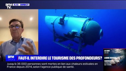 Décès de Paul-Henri Nargeolet: "Quelqu'un qui a été emporté par sa passion", pour Christian Buchet (directeur du Centre d'étude de la mer à l'institut catholique de Paris)