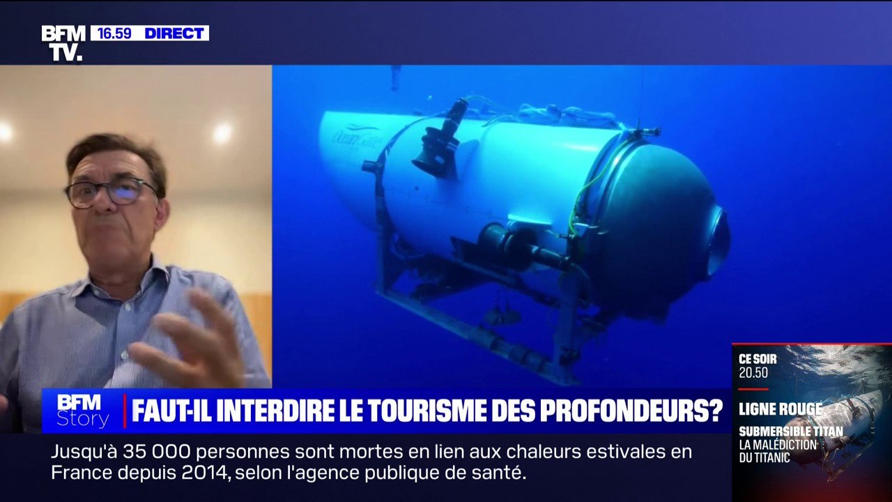 Décès de Paul-Henri Nargeolet: "Quelqu'un qui a été emporté par sa passion", pour Christian Buchet (directeur du Centre d'étude de la mer à l'institut catholique de Paris)