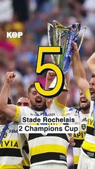 Top 5 des clubs de Top 14 les plus titrés 