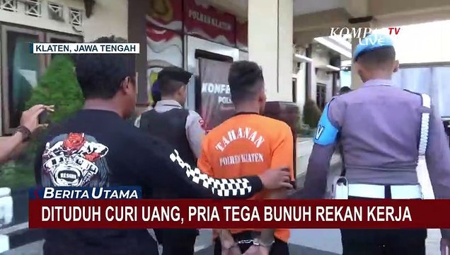 Tak Terima Dituduh Curi Uang Rp 20 Ribu, Pria di Klaten Tega Bunuh Rekan Kerjanya!