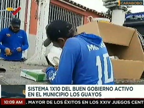 Más de 400 luminarias fueron sustituidas en el mcpio. Los Guayos, edo Carabobo por el sistema 1x10