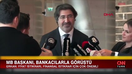 Son Dakika: Bankacılarla görüşen Merkez Bankası Başkanı'ndan ilk açıklama: Enflasyonla mücadele edeceğiz