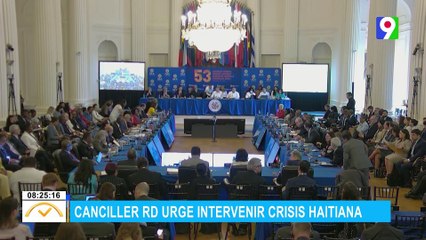 Canciller de RD le urge intervenir crisis Haitiana | El Despertador SIN