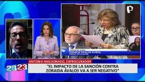 Antonio Maldonado: “La interpretación de Zoraida Ávalos pudo no gustar, pero no es ilegítima”