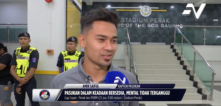 Amir Saiful optimis pasukan dalam keadaan bersedia & mental tidak terganggu