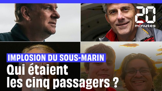 Implosion du sous-marin Titan : Qui étaient les cinq passagers ?