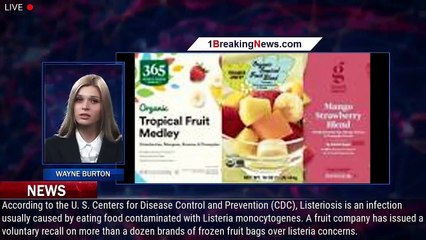 Download Video: Frozen fruit bags sold at major grocers recalled over listeria concerns - 1breakingnews.com