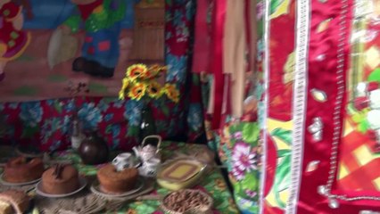 Decoração junina com material reciclável