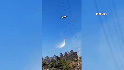 Marmaris'teki Orman Yangını Kontrol Altına Alındı