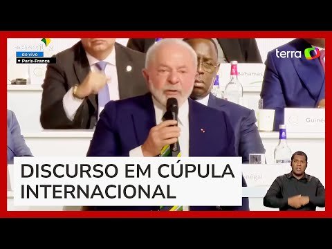 Lula diz que combate à desigualdade deve ter tanta prioridade quanto questão climática