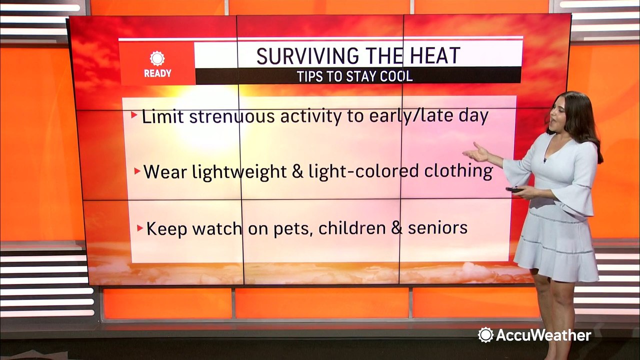 Extreme heat to bake the south-central US - video Dailymotion