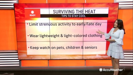 Extreme heat to bake the south-central US