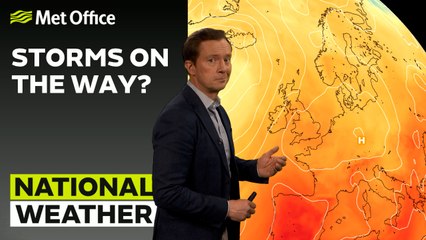 Met Office Evening Weather Forecast 23/06/23 - Warming up this weekend