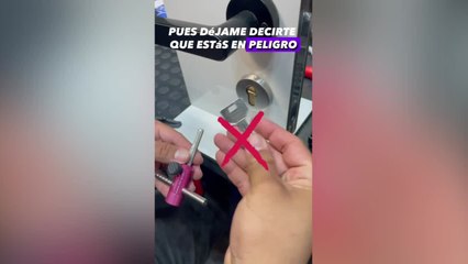 La advertencia de un cerrajero si la llave de tu casa se parece a esta