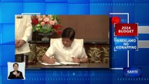 2024 National Expenditure Program, aprubado na ni Pangulong Bongbong Marcos | Saksi