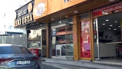 Esenler'de İş Yeri 2 Kez Kurşunlandı