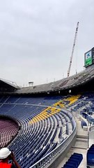 El Camp Nou empieza su proceso de remodelación / FCB