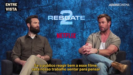 Resgate 2: Chris Hemsworth quer próximo filme da Netflix no Brasil!