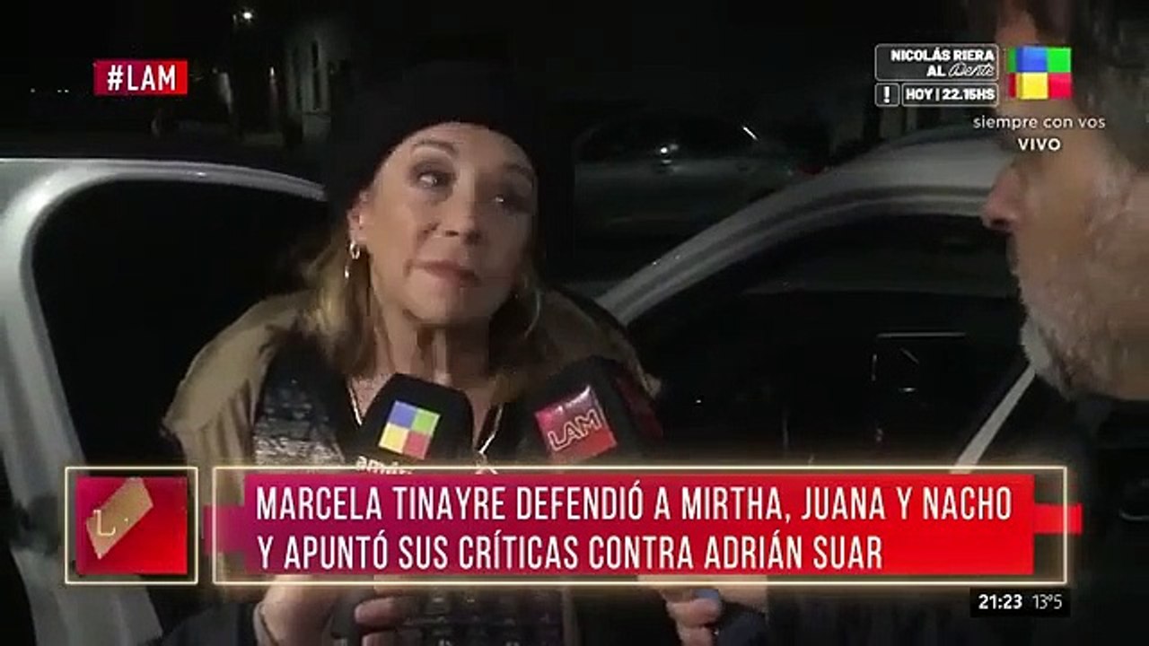 Las contundentes declaraciones de Marcela Tinayre contra Adrián Suar