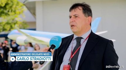 Stradiotti (Neos): settore aereo si sviluppa, gente vuole volare