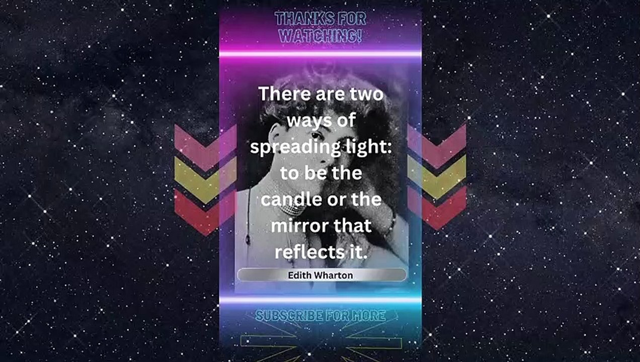 Edith Wharton - Inspirational Quotes and Short Biography