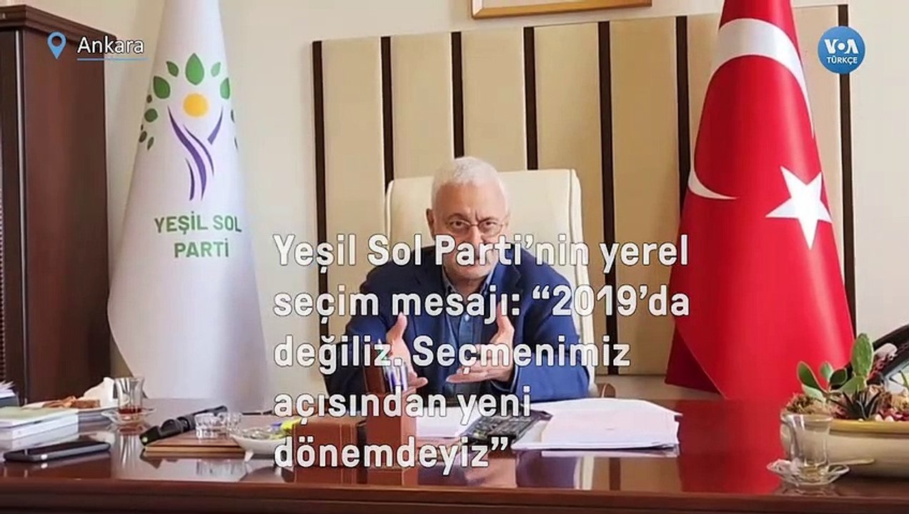 Yeşil Sol Parti’nin yerel seçim mesajı: “2019’da değiliz”