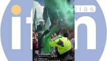 (EN VIDEO) Despedida masiva de hinchas de Nacional genera caos vial y problemas de movilidad