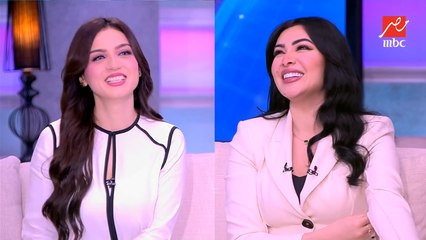 اتنين ياسمين عز في استوديو كلام الناس.. ميريهان حسين تتألق في تقليد ياسمين عز وتتسبب في انهيارها من الضحك