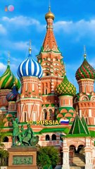 Unveiling the Elite: The World's Top 10 Most Famous Countries #shorts #viral #top10 #world