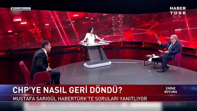 Question difficile pour Sarıgül dans l'émission en direct : Vous êtes devenu un rival de Baykal parce qu'il a échoué, pourquoi soutenez-vous Kılıçdaroğlu ?