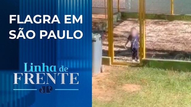 Menino de dois anos é preso em ‘jaula’ em creche I LINHA DE FRENTE