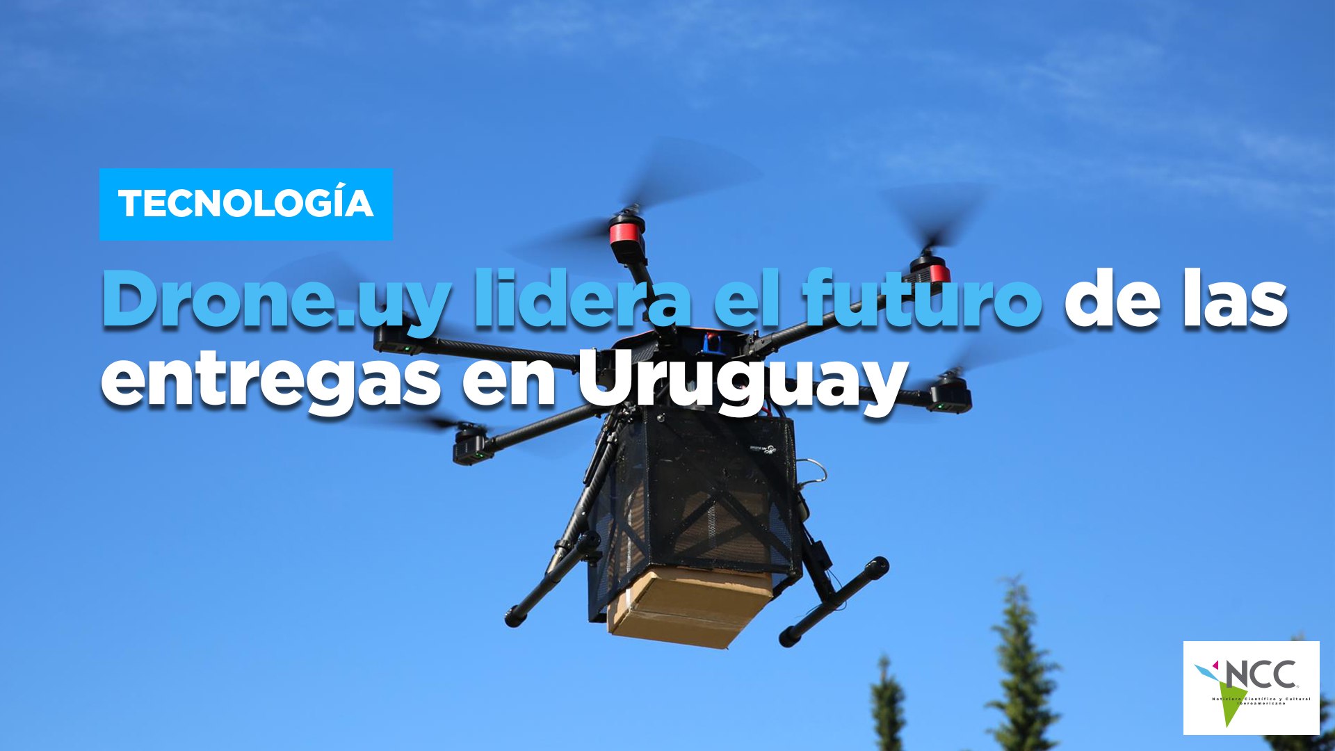 Drone.uy lidera el futuro de las entregas en Uruguay - Vídeo Dailymotion
