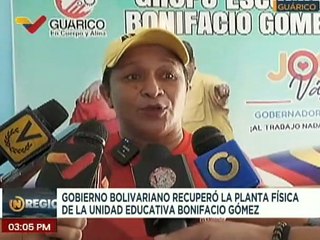 Bricomiles recupera infraestructura de la Unidad Educativa "Bonifacio Gómez" en el estado Guárico