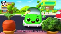 Rainbow Veggie Ice Cream ｜ The Colors Song ｜ Monster Truck ｜ Kids Songs ｜ BabyBus