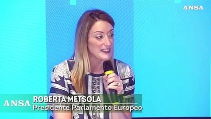 Clima, Metsola: "Ue ambiziosa, ma occorre anche realismo"