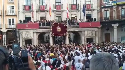 Arrancan las fiestas de Burgos, con el chupinazo a punto de dar un disgusto