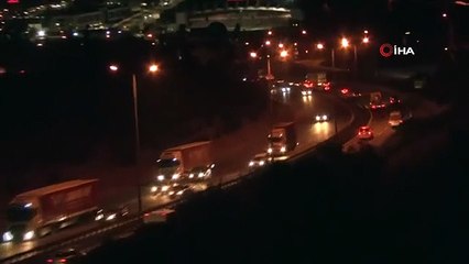 Les citoyens prennent la route pour des vacances de 9 jours, l'autoroute TEM Kocaeli fonctionne bien