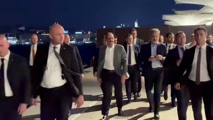 Hakan Fidan ve İbrahim Kalın birlikte Boğaz turuna çıktı