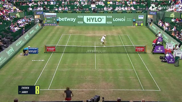 Alexander Zverev vs Nicolas Jarry Highlights _ Halle 2023