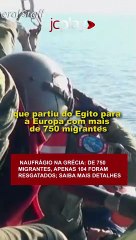 Descargar video: NAUFRÁGIO NA GRÉCIA: de 750 migrantes, apenas 104 foram resgatados; saiba mais detalhes